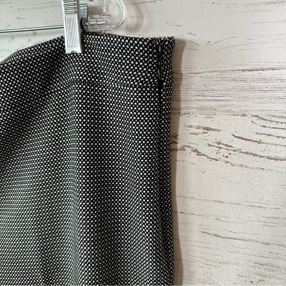 TALBOTS Micro Check Plaid Knit Straight Leg Trousers 18 - Picture 5 of 10